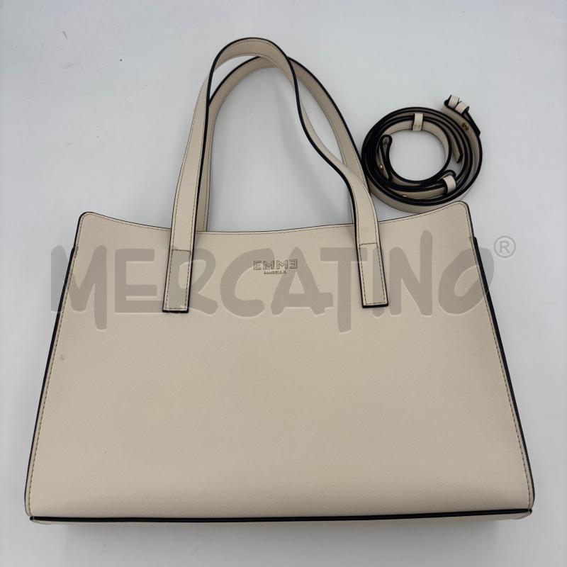 BORSA D EMME MARELLA PANNA ZIP DORATA | Mercatino dell'Usato Roma torrevecchia 1