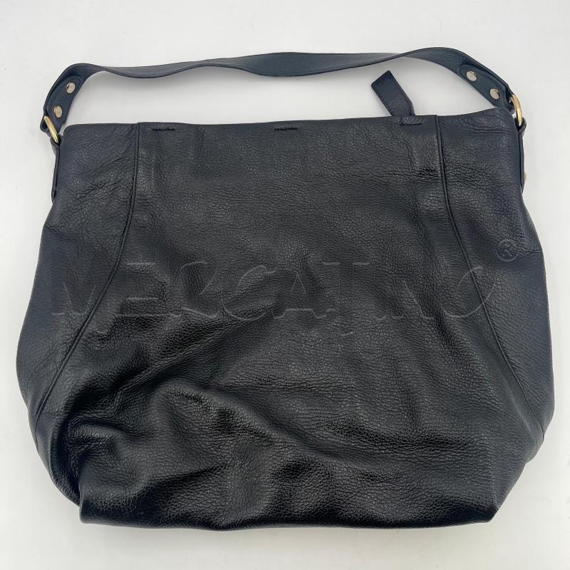 BORSA D EMPORIO ARMANI PELLE NERA GRANDE | Mercatino dell'Usato Roma torrevecchia 2