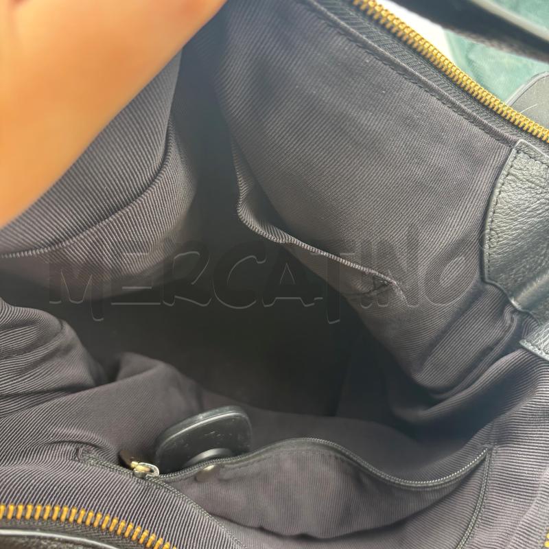BORSA D FURLA NERA PELLE GRANDE A SPALLA | Mercatino dell'Usato Roma torrevecchia 4