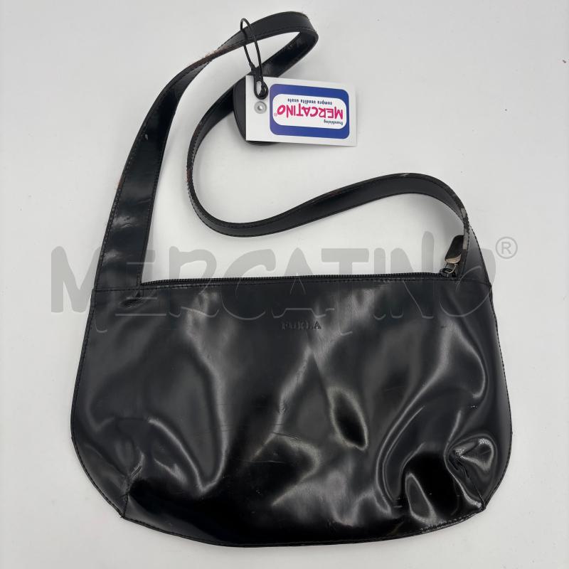 BORSA D FURLA PELLE NERE E ZEBRATA | Mercatino dell'Usato Roma torrevecchia 2