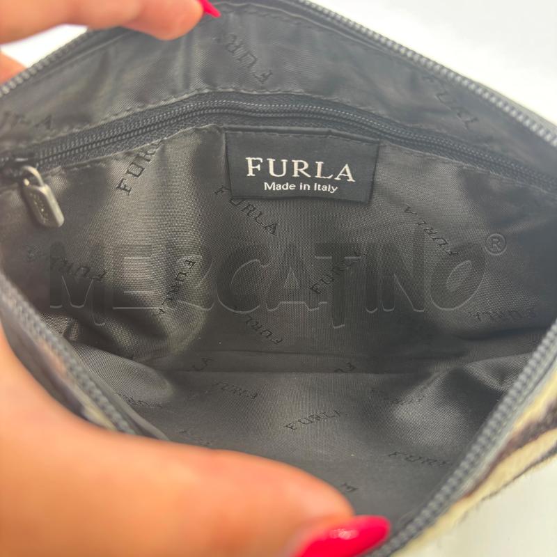 BORSA D FURLA PELLE NERE E ZEBRATA | Mercatino dell'Usato Roma torrevecchia 4