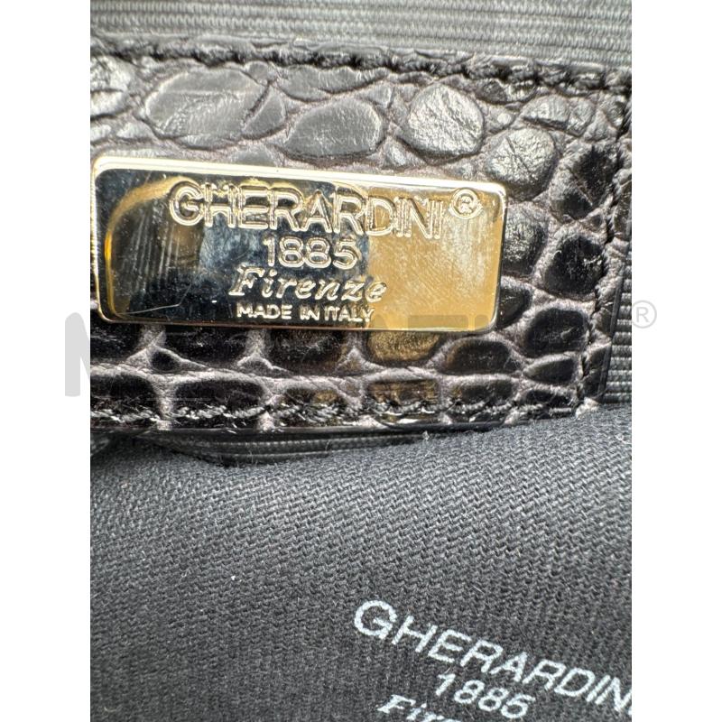 BORSA D GHERARDINI GRIGIA MONOGRAM MANICI EFFETTO COCCO | Mercatino dell'Usato Roma torrevecchia 5