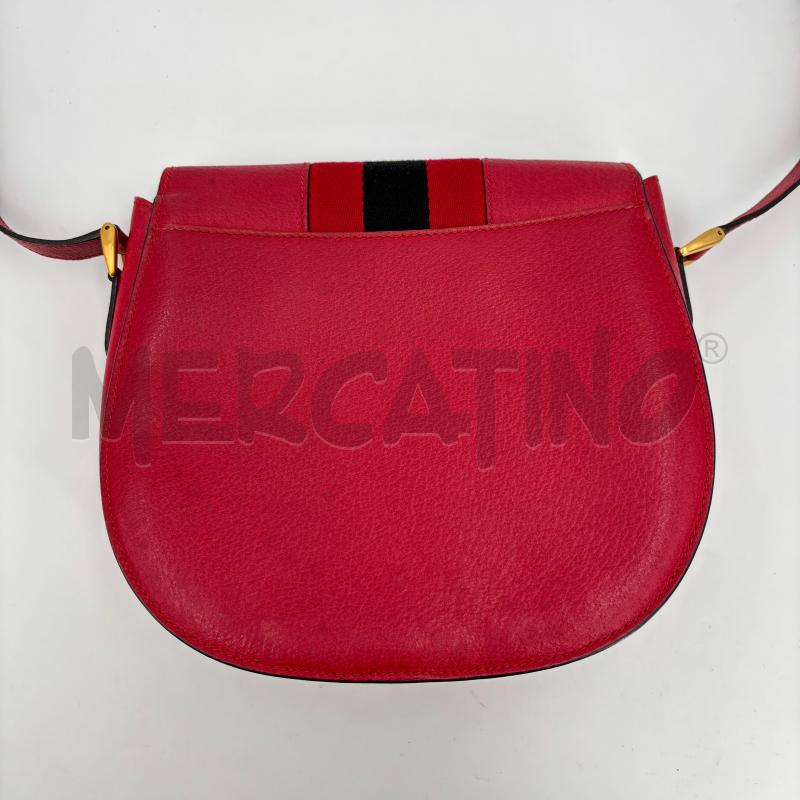 BORSA D GUCCI ROSSA CROSSBODY 0011091437 | Mercatino dell'Usato Roma torrevecchia 2