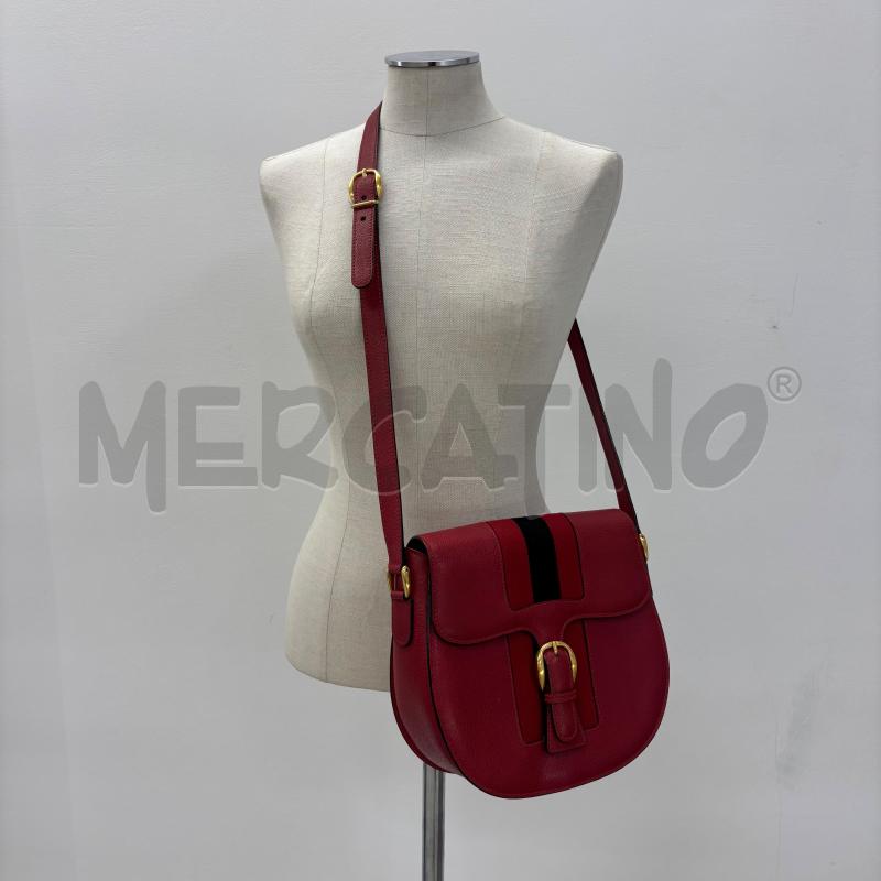 BORSA D GUCCI ROSSA CROSSBODY 0011091437 | Mercatino dell'Usato Roma torrevecchia 5