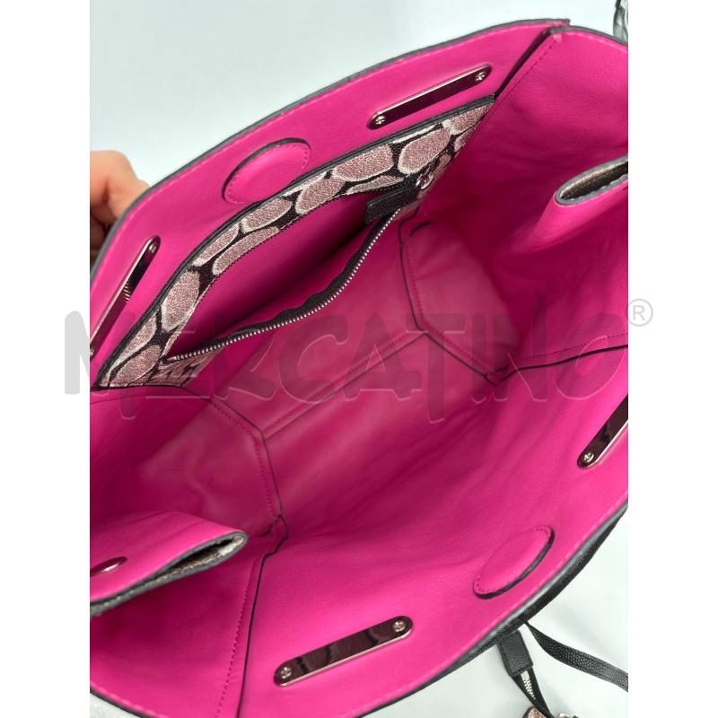 BORSA D IBLUES NERA CERCHI ,ARRONI INT FUCSIA | Mercatino dell'Usato Roma torrevecchia 3