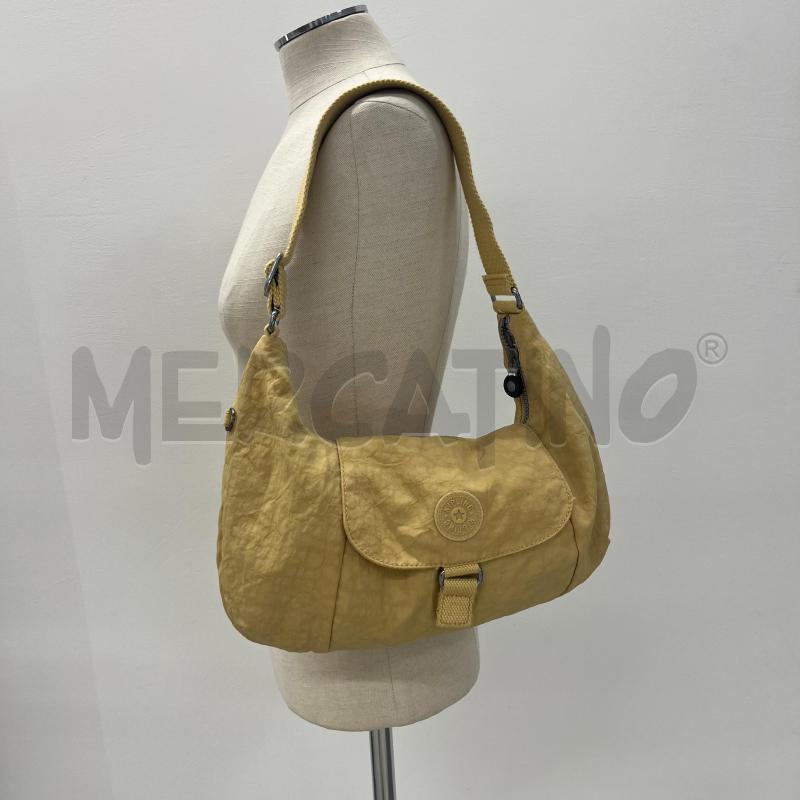 BORSA D KIPLING GIALLA A SPALLA | Mercatino dell'Usato Roma torrevecchia 4