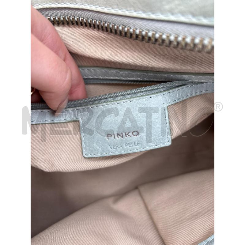 BORSA D PINKO VERDE MENTA PELLE | Mercatino dell'Usato Roma torrevecchia 4