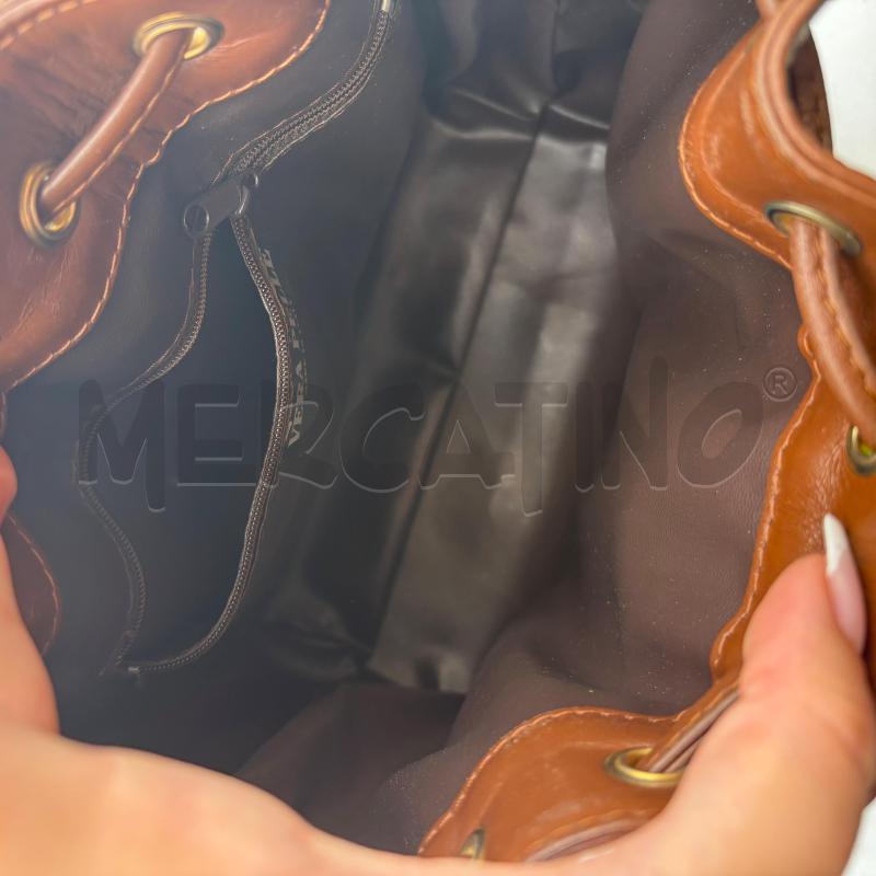 BORSA D VERA PELLE MARRONE PITO | Mercatino dell'Usato Roma torrevecchia 4