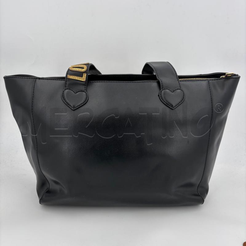 BORSA LOVE MOSCHINO NERA CUORE DORATO | Mercatino dell'Usato Roma torrevecchia 2