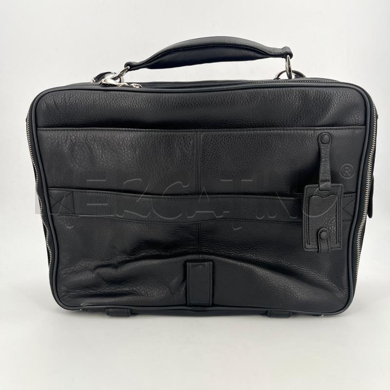 BORSA PIQUADRO PELLE NERA ZIP | Mercatino dell'Usato Roma torrevecchia 2