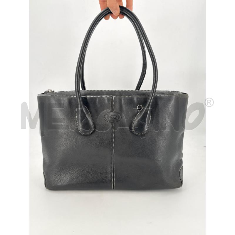 BORSA TOD'S PELLE NERA  | Mercatino dell'Usato Roma torrevecchia 1