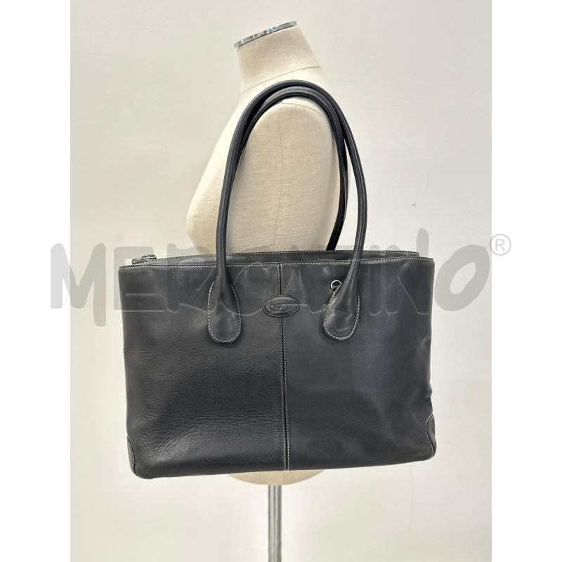 BORSA TOD'S PELLE NERA  | Mercatino dell'Usato Roma torrevecchia 5