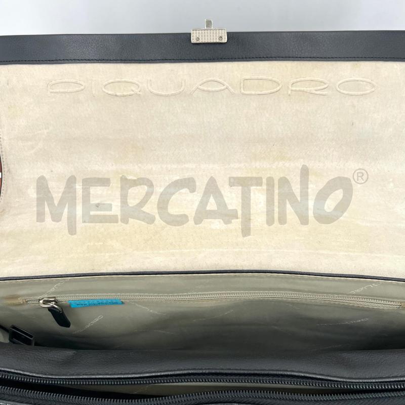 BORSA U VENTIQUATTRORE PIQUADRO NERA GRANDE | Mercatino dell'Usato Roma torrevecchia 4
