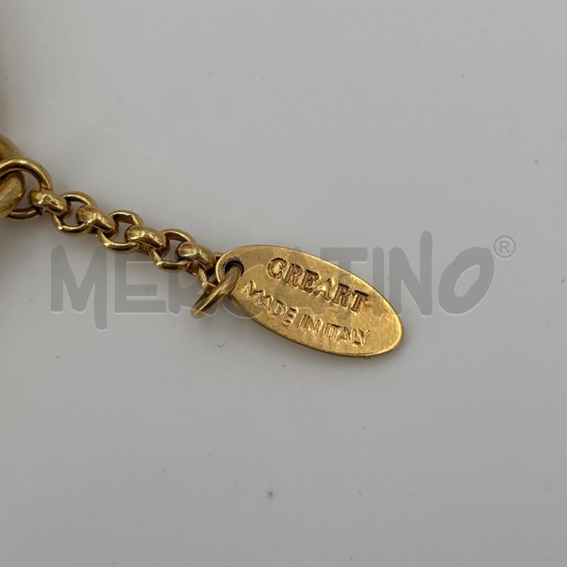 BRACCIALE CREART DORATO RIGIDO DOPPIO  | Mercatino dell'Usato Roma torrevecchia 3