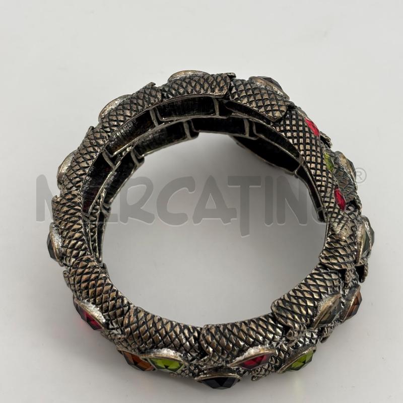 BRACCIALE SERPENTE PIETRE COLORATE | Mercatino dell'Usato Roma torrevecchia 3