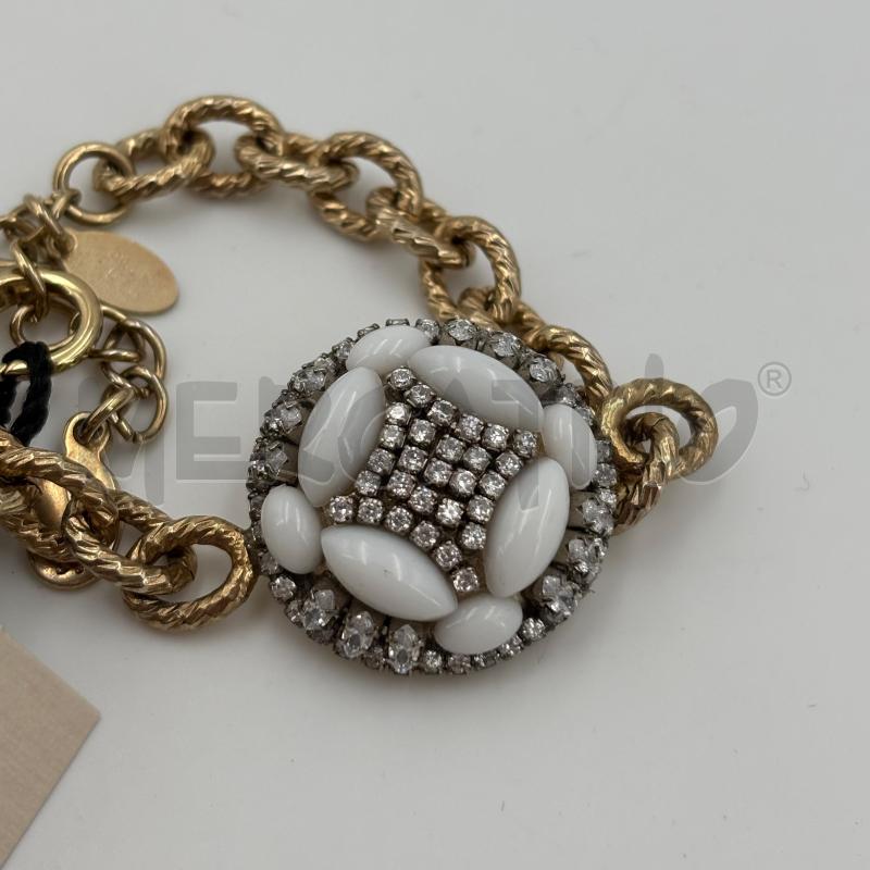 BRACCIALE SODINI DORATO CERCHIO CENTRAKE STRASS | Mercatino dell'Usato Roma torrevecchia 2
