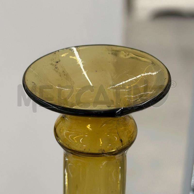 BROCCHETTA VETRO MURANO GIALLO+8 BICCHIERINI | Mercatino dell'Usato Roma torrevecchia 2