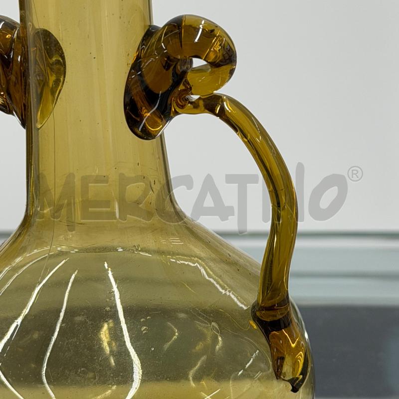 BROCCHETTA VETRO MURANO GIALLO+8 BICCHIERINI | Mercatino dell'Usato Roma torrevecchia 5