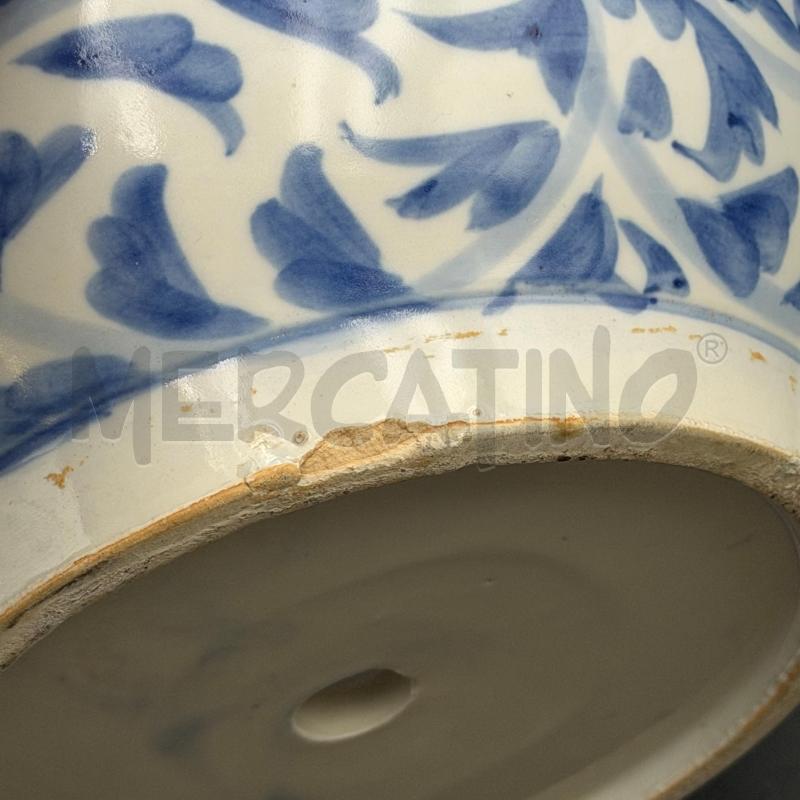 CACHEPOT CER BIA DEC BLU IMPERFEZIONI DIAMETRO 28 | Mercatino dell'Usato Roma torrevecchia 5