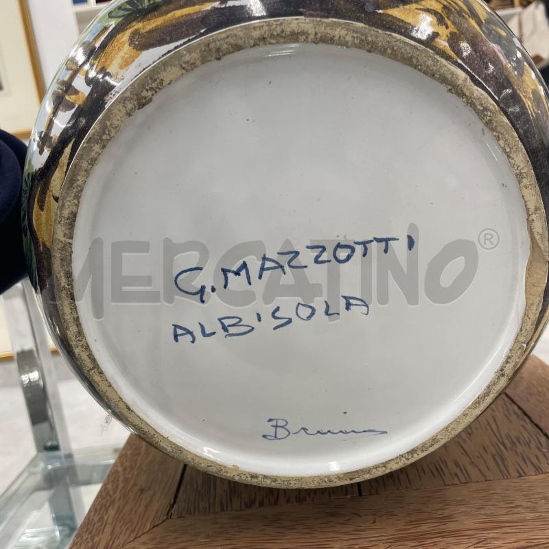 CACHEPOT G.MAZZOTTI ALBISOLA DIPINTO A MANO | Mercatino dell'Usato Roma torrevecchia 5