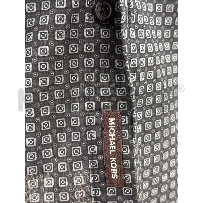CAMICIA D MICHAEL KORS BLU QUADRETTI CELESTI | Mercatino dell'Usato Roma torrevecchia 4