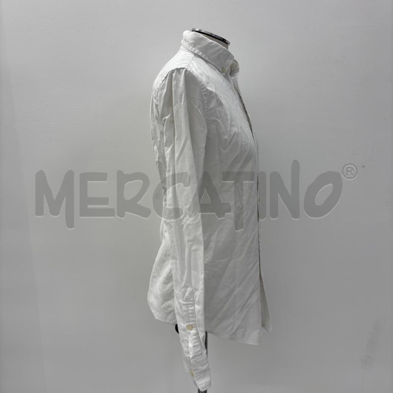 CAMICIA D RALPH LAUREN BIANCA CAVALLINO MARRONE | Mercatino dell'Usato Roma torrevecchia 2