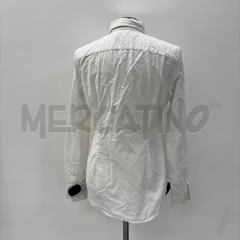 CAMICIA D RALPH LAUREN BIANCA CAVALLINO MARRONE | Mercatino dell'Usato Roma torrevecchia 3