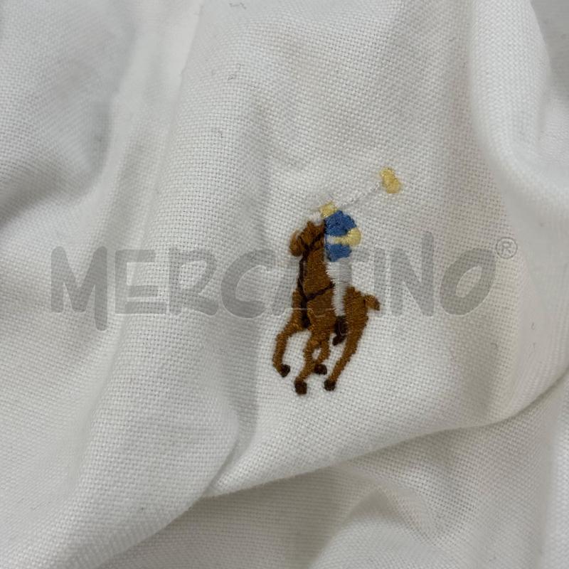 CAMICIA D RALPH LAUREN BIANCA CAVALLINO MARRONE | Mercatino dell'Usato Roma torrevecchia 5