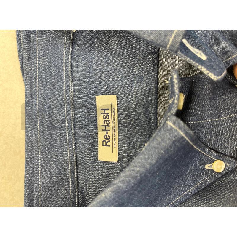 CAMICIA RE HASH BLU DENIM  | Mercatino dell'Usato Roma torrevecchia 4