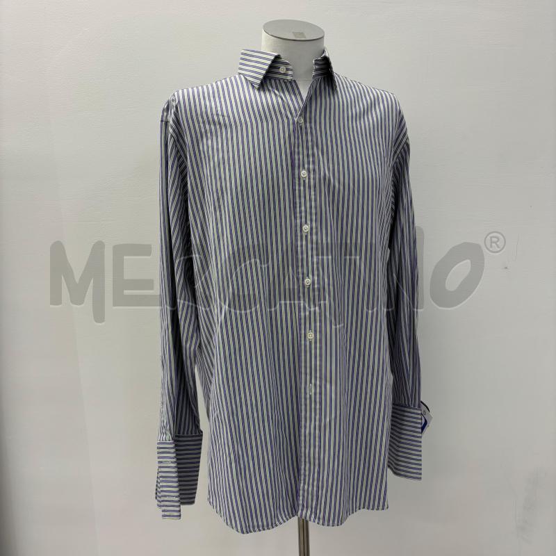 CAMICIA UOMO VIOLA RALPH LAUREN RIGHE | Mercatino dell'Usato Roma torrevecchia 1