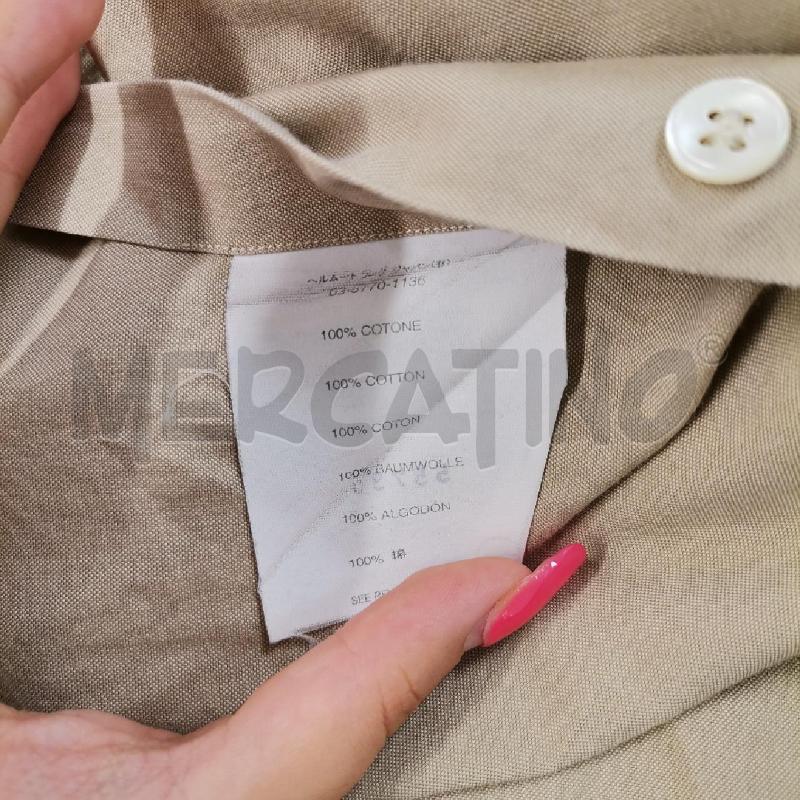 CAMICIA U HELMUT LANG BEIGE TASCHINO | Mercatino dell'Usato Roma torrevecchia 5