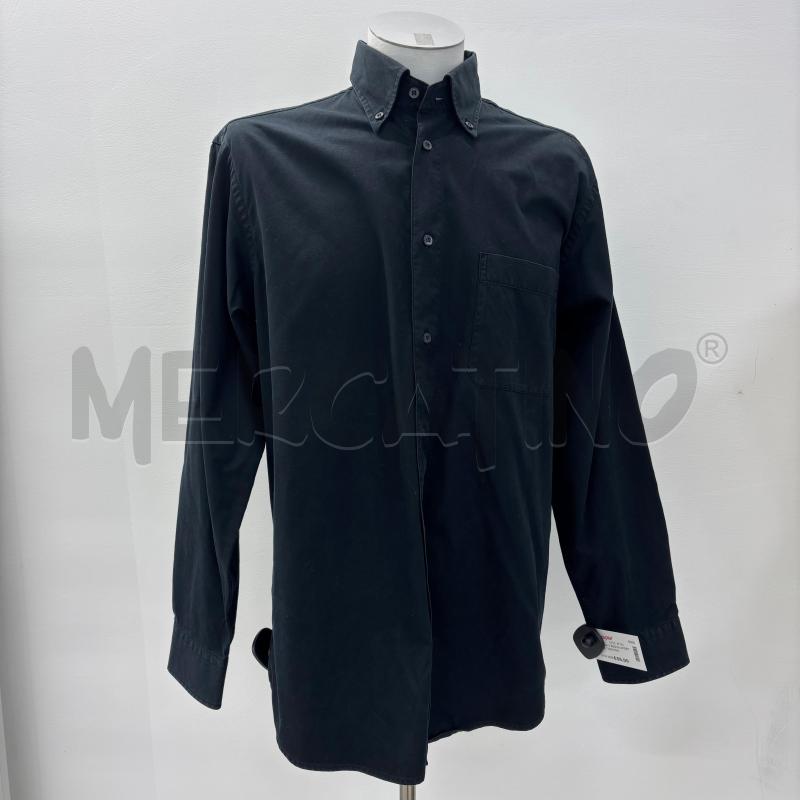 CAMICIA U ZEGNA SPORT NERA TASCHINO | Mercatino dell'Usato Roma torrevecchia 1
