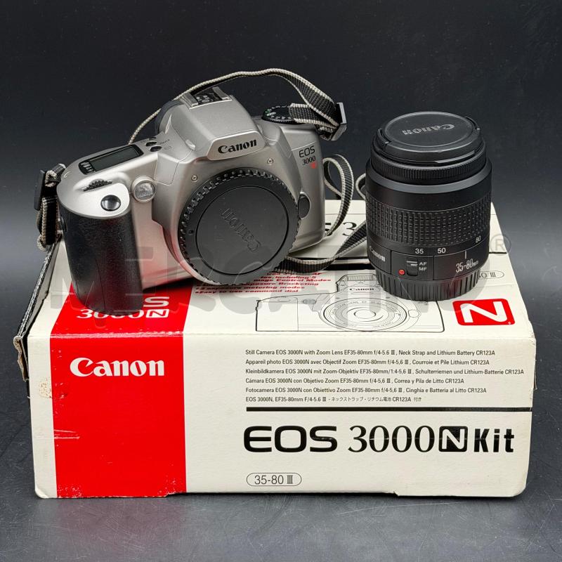 CANON EOS 3000N KIT | Mercatino dell'Usato Roma torrevecchia 1