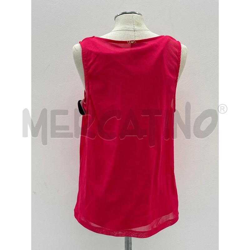 CANOTTA DONNA LIUJO FUCSIA  | Mercatino dell'Usato Roma torrevecchia 3