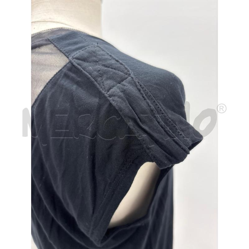 CANOTTA D BCBG MAXZRIA NERA BACK TRAFORATO | Mercatino dell'Usato Roma torrevecchia 4