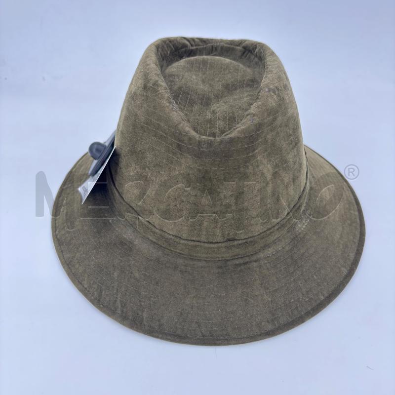 CAPPELLO D CHARLES DAVIS VERDE VELLUTO INT BORDEAUX | Mercatino dell'Usato Roma torrevecchia 1