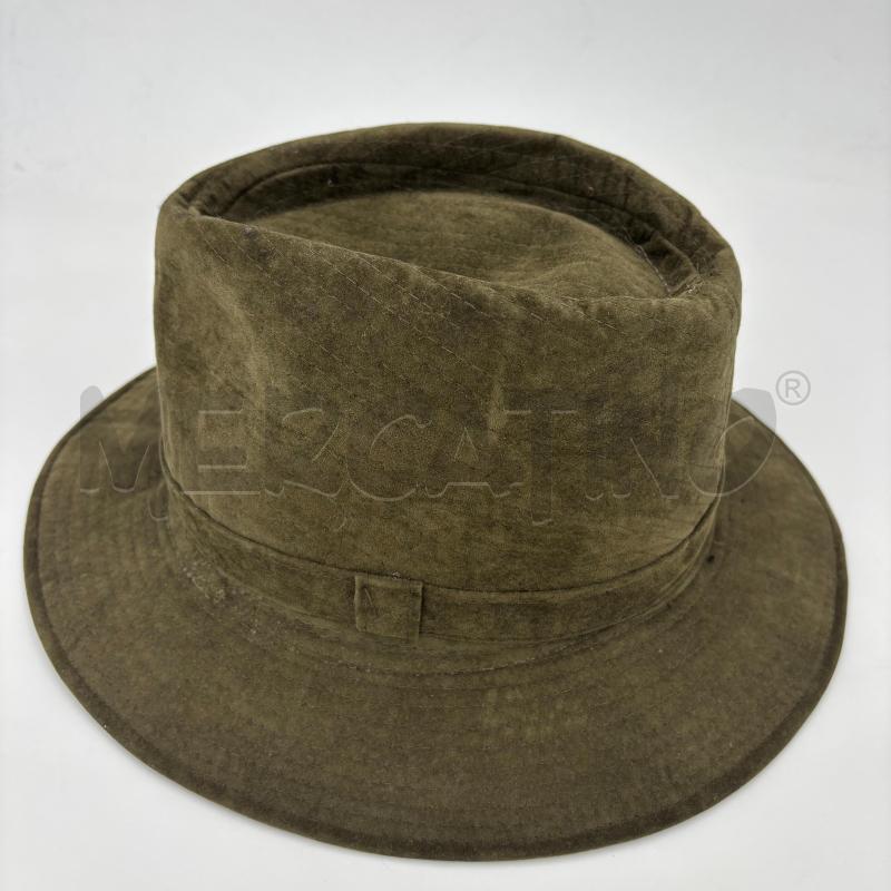 CAPPELLO D CHARLES DAVIS VERDE VELLUTO INT BORDEAUX | Mercatino dell'Usato Roma torrevecchia 2