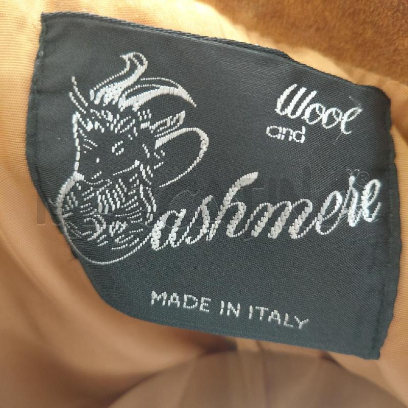 CAPPOTTO D CASHMERE MARRONE CHIARO SCURO 3 BOTTONI | Mercatino dell'Usato Roma torrevecchia 5