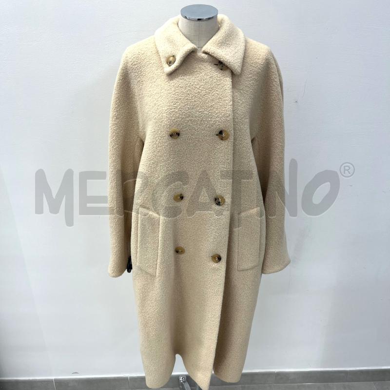 CAPPOTTO D MARELLA MISTO LANA PANNA  | Mercatino dell'Usato Roma torrevecchia 1