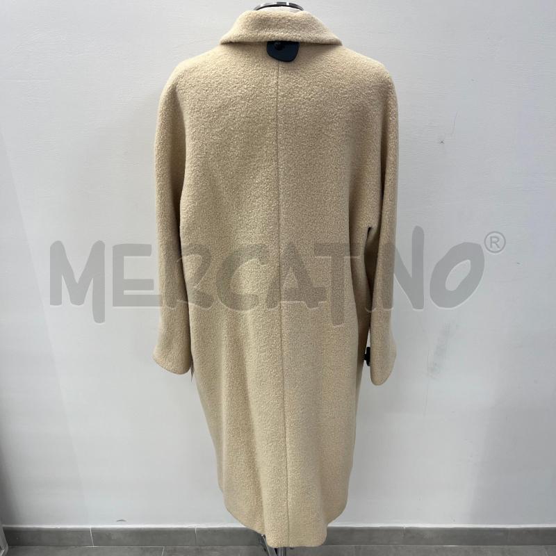 CAPPOTTO D MARELLA MISTO LANA PANNA  | Mercatino dell'Usato Roma torrevecchia 3
