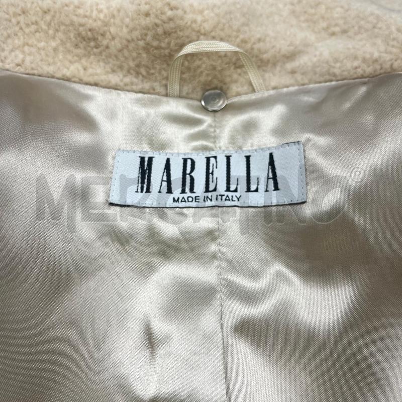 CAPPOTTO D MARELLA MISTO LANA PANNA  | Mercatino dell'Usato Roma torrevecchia 4