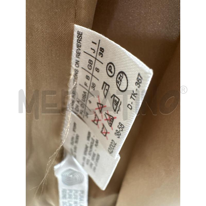 CAPPOTTO D MAX MARA BEIGE BOTONI MARRONI  | Mercatino dell'Usato Roma torrevecchia 5
