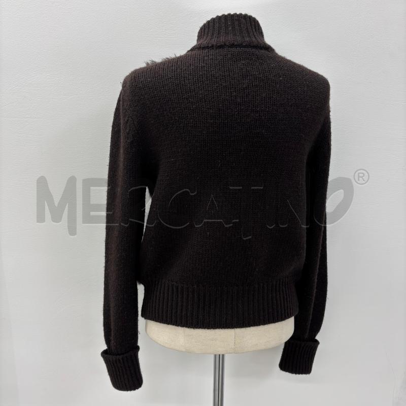 CARDIGAN D MARELLA MARRONE LAPIN | Mercatino dell'Usato Roma torrevecchia 3