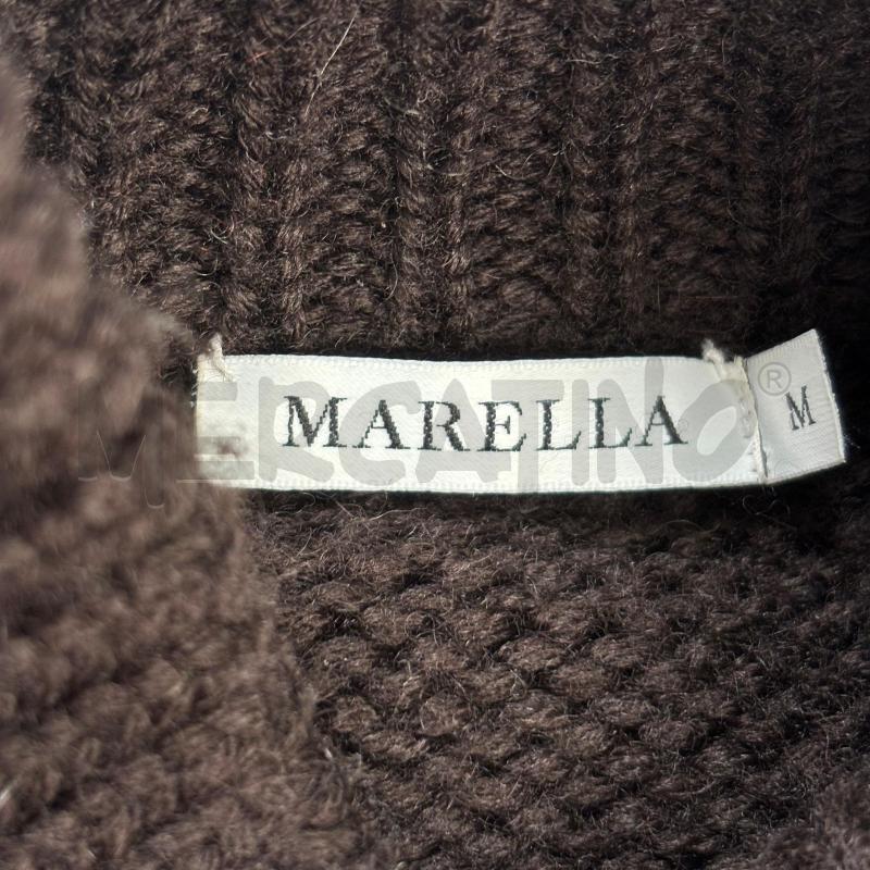 CARDIGAN D MARELLA MARRONE LAPIN | Mercatino dell'Usato Roma torrevecchia 5