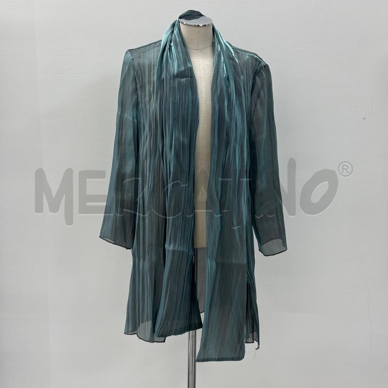 CARDIGAN D NESS COUTURE BLU SATINATO | Mercatino dell'Usato Roma torrevecchia 1