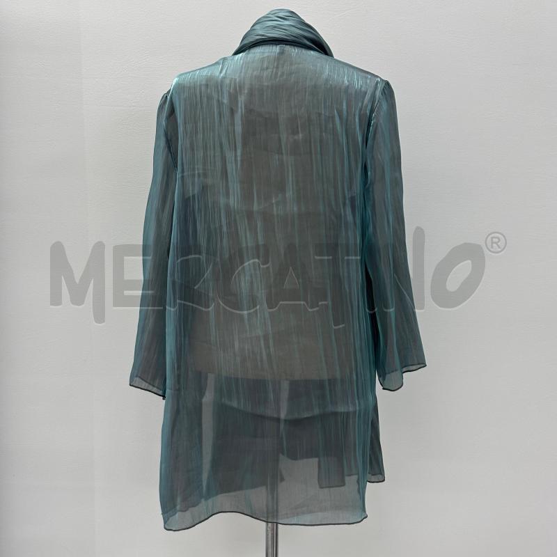 CARDIGAN D NESS COUTURE BLU SATINATO | Mercatino dell'Usato Roma torrevecchia 3