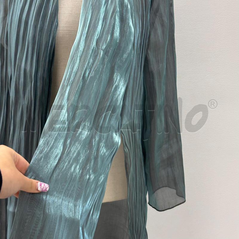 CARDIGAN D NESS COUTURE BLU SATINATO | Mercatino dell'Usato Roma torrevecchia 4