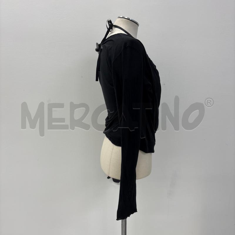 CARDIGAN D PHILOSOPHY NERO INTRECCIO | Mercatino dell'Usato Roma torrevecchia 3