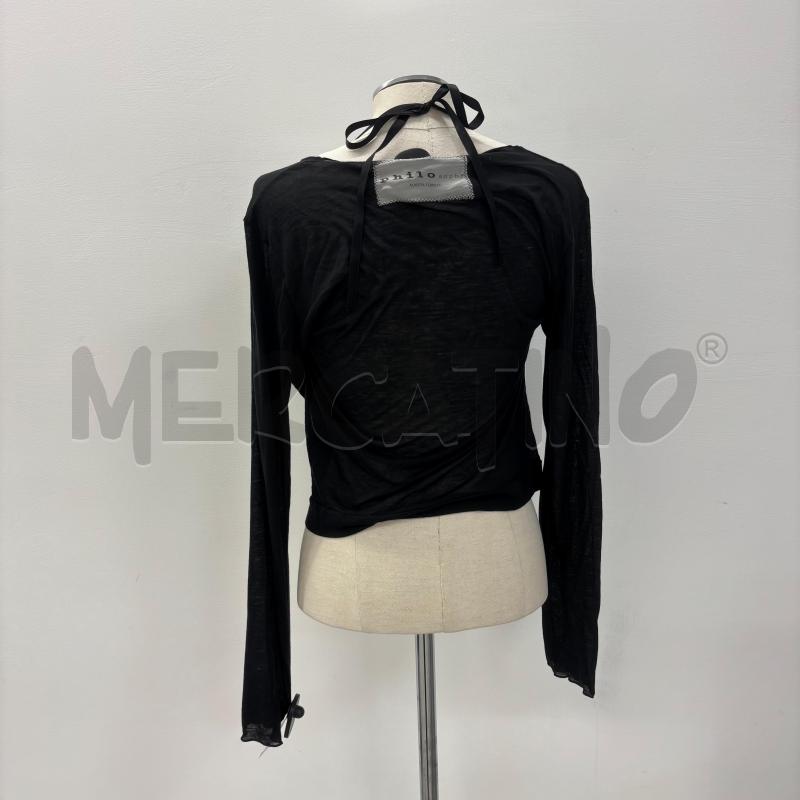 CARDIGAN D PHILOSOPHY NERO INTRECCIO | Mercatino dell'Usato Roma torrevecchia 4