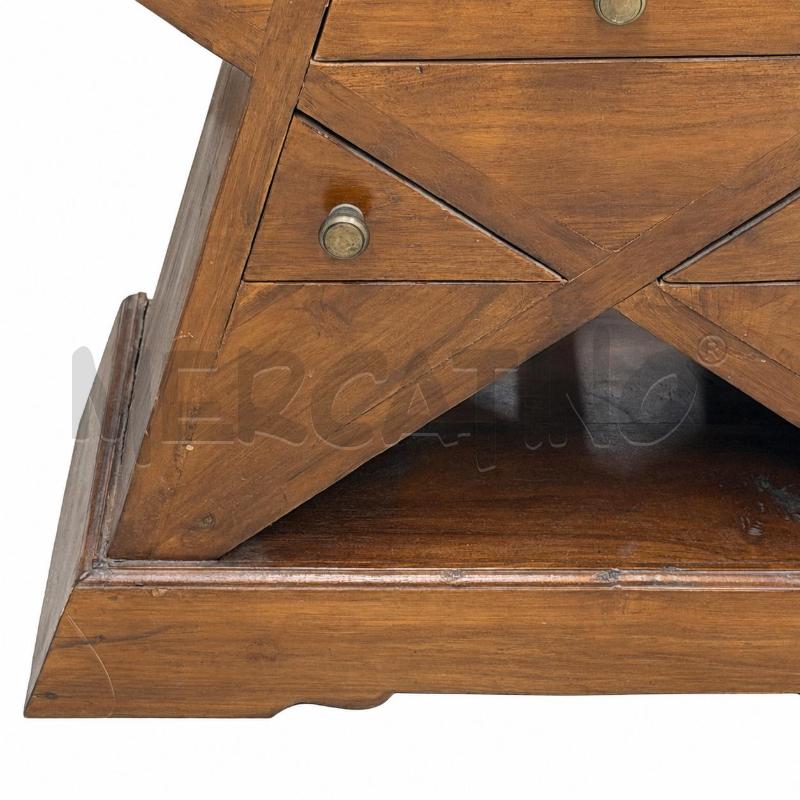 CASSETTIERA LEGNO STELLA | Mercatino dell'Usato Roma torrevecchia 2